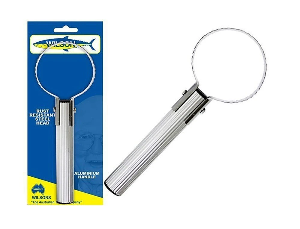 Wilson Fish Scaler With Aluminium Handle 1 Wilson Fish Scaler With Aluminium Handle
