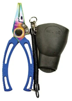 Mustad 7.5 Inch Pliers With Molded Rubber Sheath