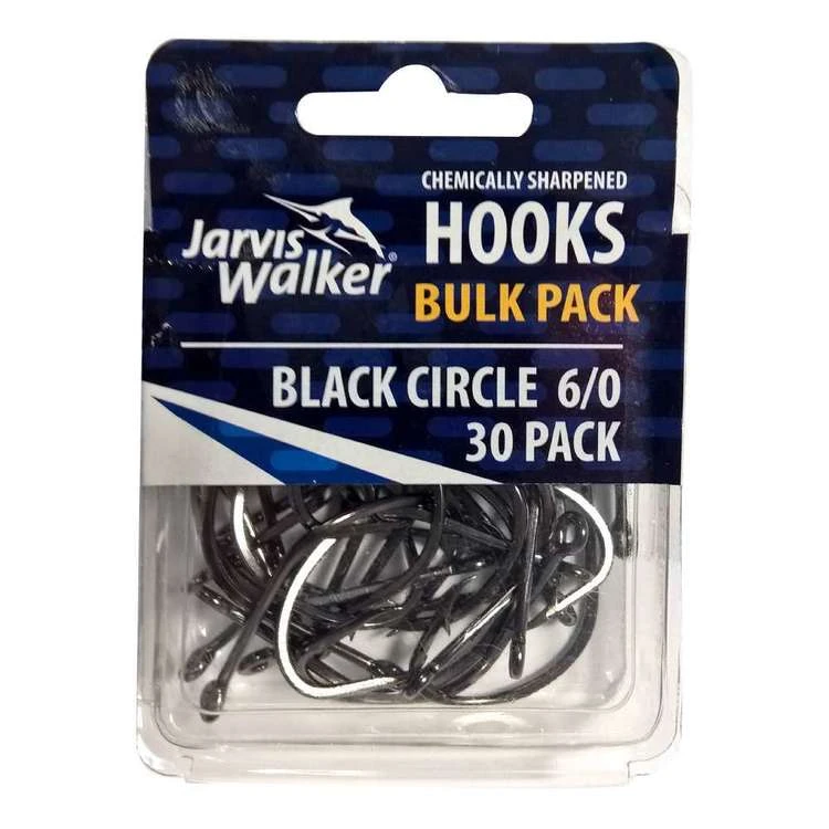 Jarvis Walker Black Chemcially Sharpened Circle Hook Mega Bulk Value Pack 2 Jarvis Walker Black Chemcially Sharpened Circle Hook Mega Bulk Value Pack - Image 2