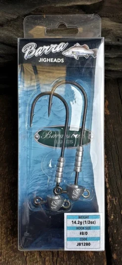 Barambah Heavy Duty Barra Jighead -Best Fishing Store Barambah Heavy Duty Barra Jighead 1 2oz 8 0