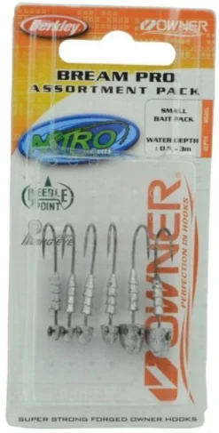 Berkley Nitro Bream Pro Assorted Jighead Value Pack