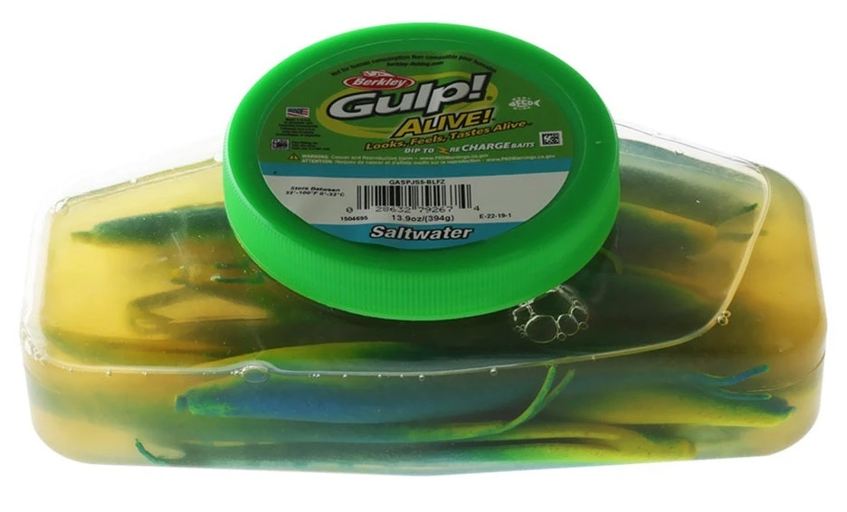 Berkley Gulp Alive Jerk Shad 7 Inch Soft Plastic Lure Bulk Tub