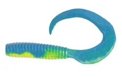 Berkley Gulp Grub 6 Inch Soft Plastic Lure -Best Fishing Store Berkley Gulp Grub Soft Plastic Blue Fuze