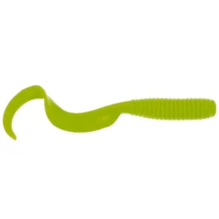 Berkley Gulp Grub 6 Inch Soft Plastic Lure -Best Fishing Store Berkley Gulp Grub Soft Plastic Chartreuse