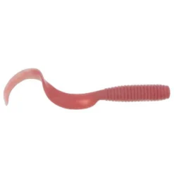 Berkley Gulp Grub 6 Inch Soft Plastic Lure -Best Fishing Store Berkley Gulp Grub Soft Plastic Pink Shine