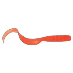 Berkley Gulp Grub 6 Inch Soft Plastic Lure -Best Fishing Store Berkley Gulp Grub Soft Plastic Salmon Red