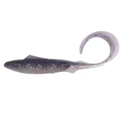 Berkley Gulp Nemesis 4 Inch Soft Plastic Lure -Best Fishing Store Berkley Gulp Nemesis Soft Plastic Clear Purple Shimmer