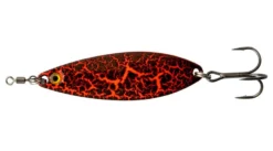 Black Magic Enticer Spoon Freshwater Lure -Best Fishing Store Black Magic Enticer Spoon Freshwater Lure UV Liquid Lava