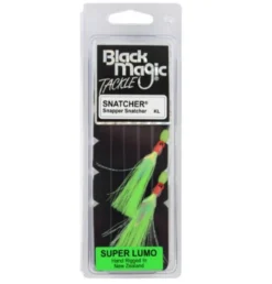 Black Magic Snapper Snatcher Pre-Tied Rig 30 Black Magic Snapper Snatcher Pre-Tied Rig -Best Fishing Store Black Magic Snapper Snatcher Pre Tied Rig Super Lumo