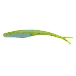 Berkley Gulp 6 Inch Jerk Shad Soft Plastic Lure -Best Fishing Store ChartreusePepperNeon Berkley Gulp JerkShad