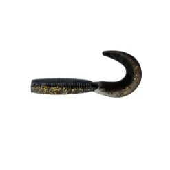 Daiwa Bait Junkie Grub Soft Plastic Lure 2.5 22 Daiwa Bait Junkie Grub Soft Plastic Lure 2.5 -Best Fishing Store DaiwaBaitJunkieGrubSoftPlastic BlackGold