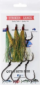 Elkat HD Korean Striker 7 Flasher Pre Ganged Dressed Gang Hook Sets 5 Elkat HD Korean Striker 7 Flasher Pre Ganged Dressed Gang Hook Sets - Image 5