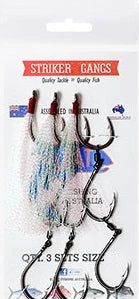 Elkat HD Korean Striker 7 Flasher Pre Ganged Dressed Gang Hook Sets 7 Elkat HD Korean Striker 7 Flasher Pre Ganged Dressed Gang Hook Sets - Image 7