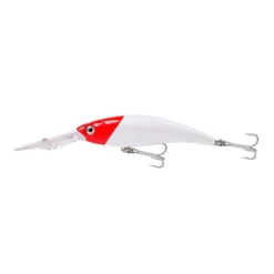 Fishcraft Dr Deep 120mm Hard Body Lure -Best Fishing Store Fishcraft Dr Deep 120mm Hard Body Lure White Redhead