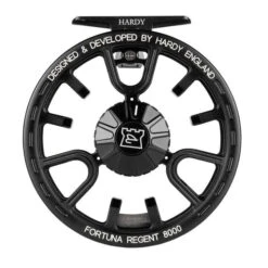 Hardy Fortuna Regent Fly Reel Black
