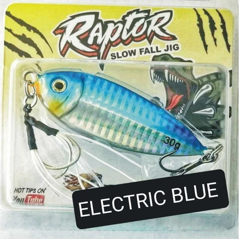 Hot Bite Raptor 30g Slow Fall Jig 3 Hot Bite Raptor 30g Slow Fall Jig - Image 3