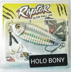 Hot Bite Raptor 30g Slow Fall Jig 12 Hot Bite Raptor 30g Slow Fall Jig -Best Fishing Store Hot Bite Raptor 30g Slow Fall Jig Holo Bony