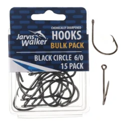 Jarvis Walker Black Chemcially Sharpened Circle Hook Value Pack 6 Jarvis Walker Black Chemcially Sharpened Circle Hook Value Pack -Best Fishing Store Jarvis Walker Black Chemcially Sharpened Circle Hook Value Pack 6 0