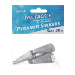 Jarvis Walker Pyramid Sinker Value Pack -Best Fishing Store Jarvis Walker Pyramid Sinker Value Pack 45g