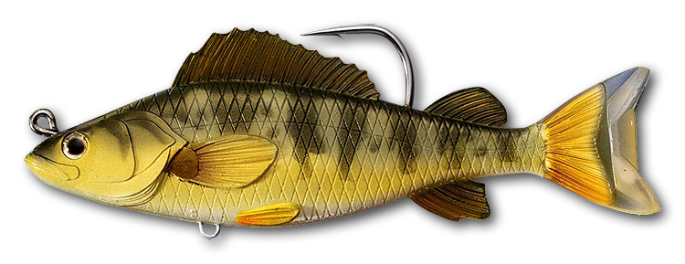 Live Target Yellow Perch Swimbait Lure 3 Live Target Yellow Perch Swimbait Lure - Image 3