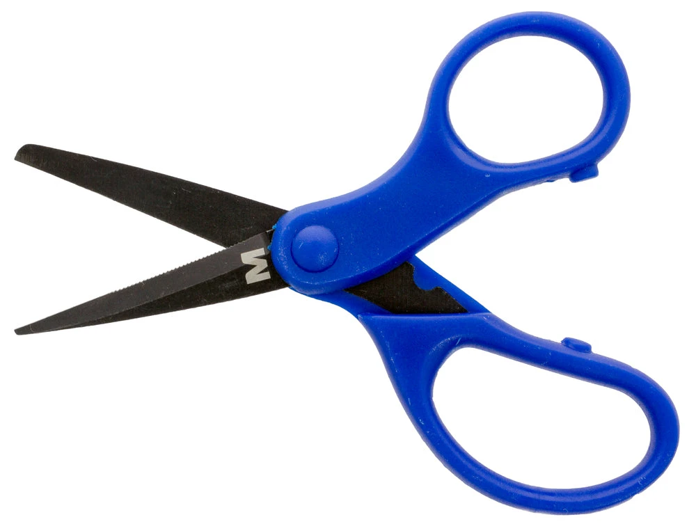 Mustad MTB003 Blue Small Braid Scissors 1 Mustad MTB003 Blue Small Braid Scissors
