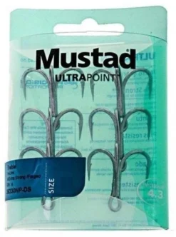 Mustad Ultra Point Treble Hook 36330NP-DS