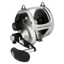 Penn Fathom II Silver 2S Two Speed Overhead Reel