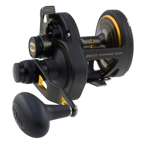 Penn Fathom Lever Drag 2 Speed Overhead Reel 3 Penn Fathom Lever Drag 2 Speed Overhead Reel - Image 3