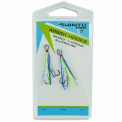 Shinto Pro Micro Assist Hooks -Best Fishing Store Shinto Pro Micro Assist Hooks Bluetreuse 5124db17 6217 4aee 9611 cc7cdafd7e3b