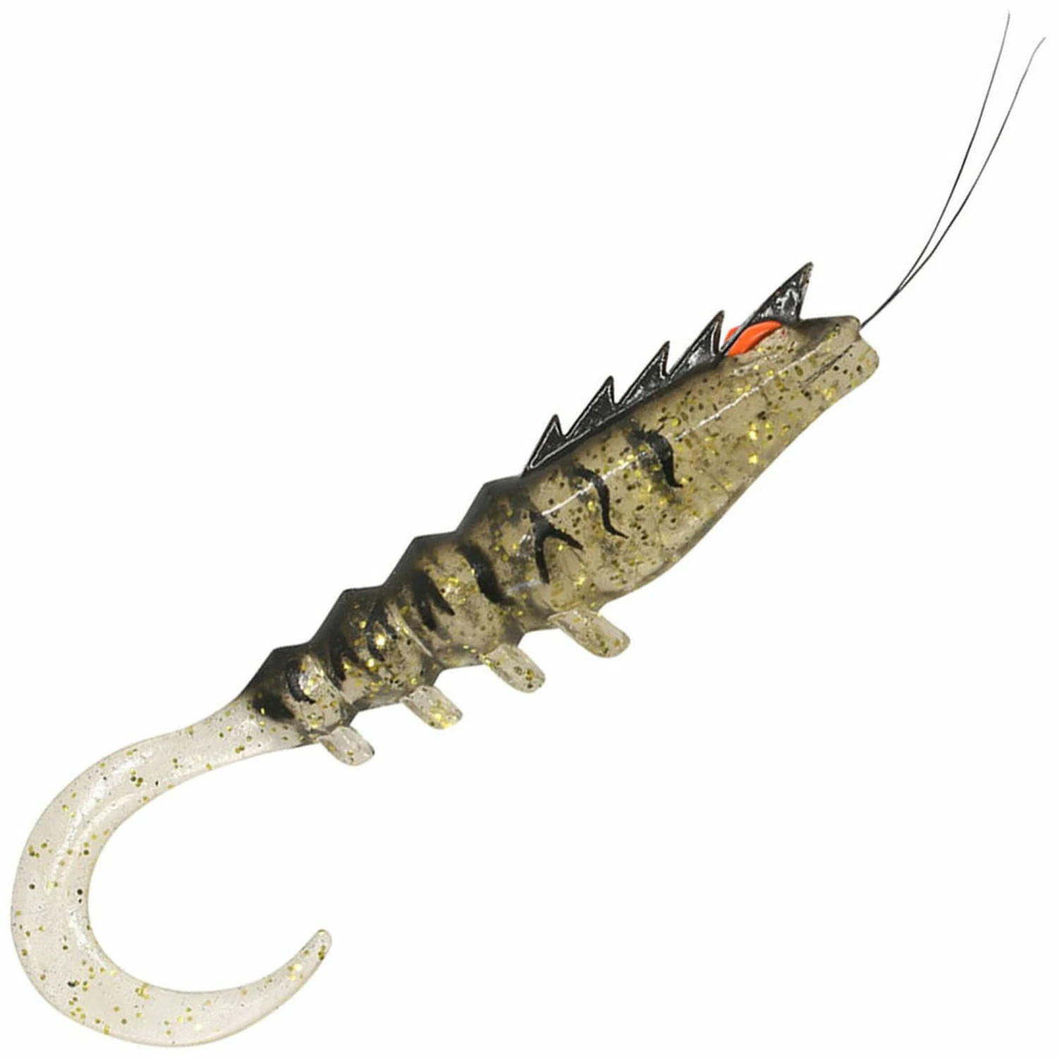 Squidgies Original Wriggler Tail Prawn Soft Plastic Lure - Image 2
