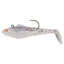 Squidgies SlickRig 65mm Soft Plastic Lure -Best Fishing Store Squidgies SlickRig Soft Plastic White Lightning
