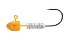Tackle Tactics TT Headlockz Finesse Painted Jighead -Best Fishing Store TackleTacticsTTHeadlockzFinessePaintedJighead OrangeUV