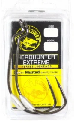 Tackle Tactics TT Weedless Weighted Worm Hook Jighead Pack Head Hunter Extreme Snagless Weight System SWS - Mega Clearance