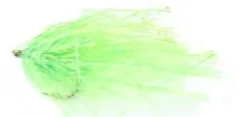 Todd Weed Fly Lure For Blackfish - Sz 8 -Best Fishing Store Todd Weed Fly Lure for Blackfish Chartreuse