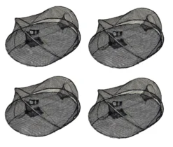 Wilson Black Opera House Yabby Net Trap Pot Bulk Value 4 Pack
