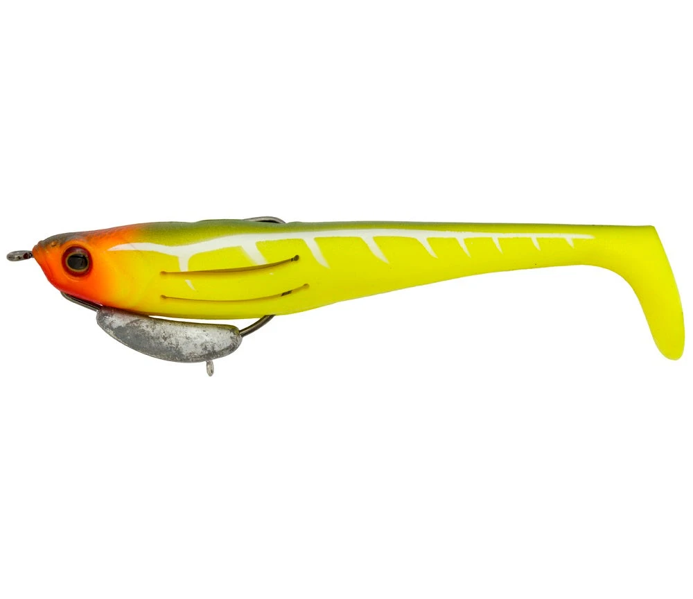Zerek Flat Shad PRO 7 Inch Weedless Rigged Soft Plastic Lure - Image 5