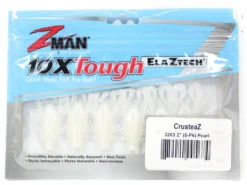 Zman Crusteaz 2 Inch Soft Plastic Creature Lure Pearl - Mega Clearance