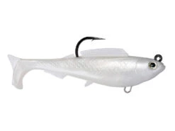 Zman Herculez Soft Plastic Swimbait Lure 6 Inch -Best Fishing Store ZmanHerculezSoftPlasticSwimbait Pearl