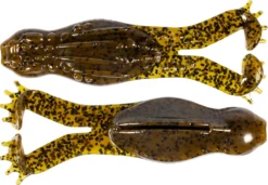 Zman Goat Toadz Frog Soft Plastic Lure - 4 Inch -Best Fishing Store Zman Goat Toadz Frog Soft Plastic Green Pumpkin