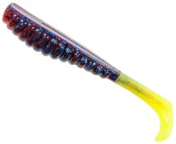 Zman Trick SwimZ 3.5 Inch Soft Plastic Lure -Best Fishing Store Zman Trick Swimz Soft Plastic Plum Chart Tail