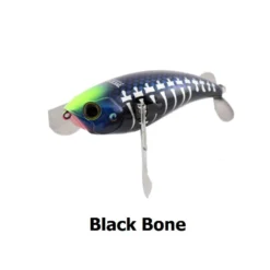 Jackall Mega Pompadour Topwater Lure 120mm -Best Fishing Store blackbone 1