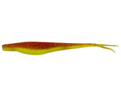 Mcarthy Jerk Shad Minnow Soft Plastic Lure 5 Inch -Best Fishing Store coppertreuse 1 1 2