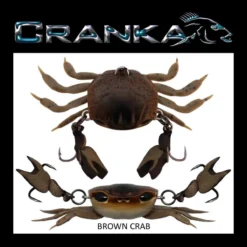 Cranka Crab 65mm 9.5g Hard Body Lure -Best Fishing Store cr 24browncrab 1