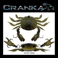 Cranka Crab 65mm 9.5g Hard Body Lure -Best Fishing Store cr 24olivecrab 1