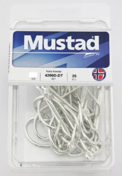 Mustad Kirby Kendal 4200D-DT Hook 25 Pack