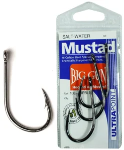 Mustad Big Gun Saltwater Ultra Point Hook 10829NPBLN 15 Mustad Big Gun Saltwater Ultra Point Hook 10829NPBLN -Best Fishing Store full 846 hp10829npbln pkt 2