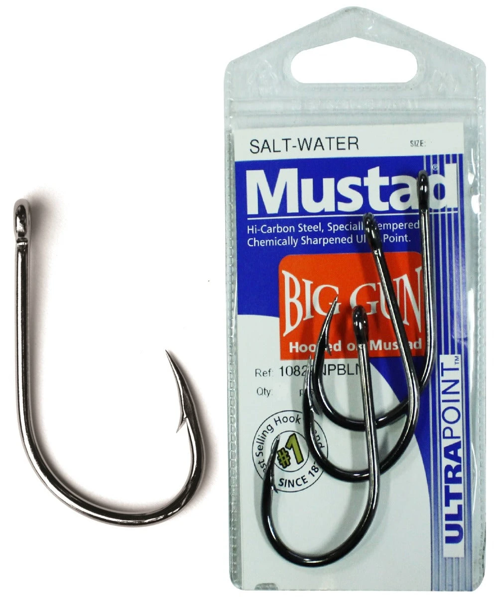 Mustad Big Gun Saltwater Ultra Point Hook 10829NPBLN 10 Mustad Big Gun Saltwater Ultra Point Hook 10829NPBLN - Image 10