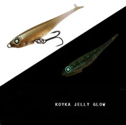 Jackall Jelly Sardine 54mm Soft Plastic Lures -Best Fishing Store jackallsjkoykajellyglow 1