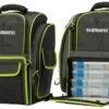 Shimano Fishing Backpack With 4 Tackle Boxes LUG1511