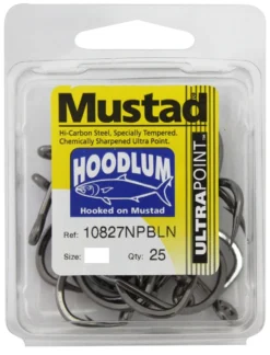 Mustad Hoodlum 10827NPBLN Hook 25 Pack -Best Fishing Store mustad hoodlum 1 1 1